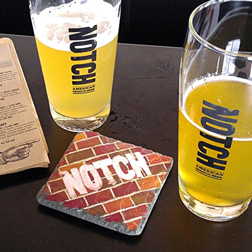 Cohas Personalized Drink Coaster On 4 By 4 Inch Slate With Hand-Painted Custom Image And Text, Includes One (1) Coaster #TOP4