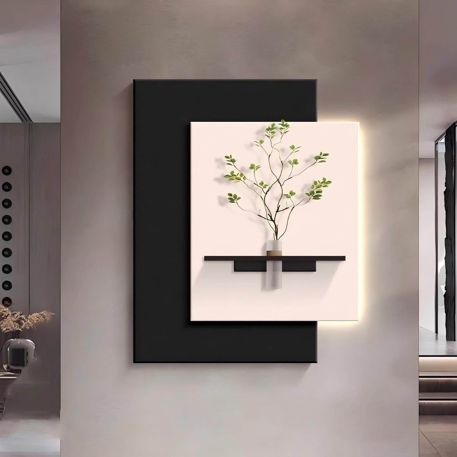 Décoration murale 3D à LED : sublimez un mur blanc grâce au Feng Shui