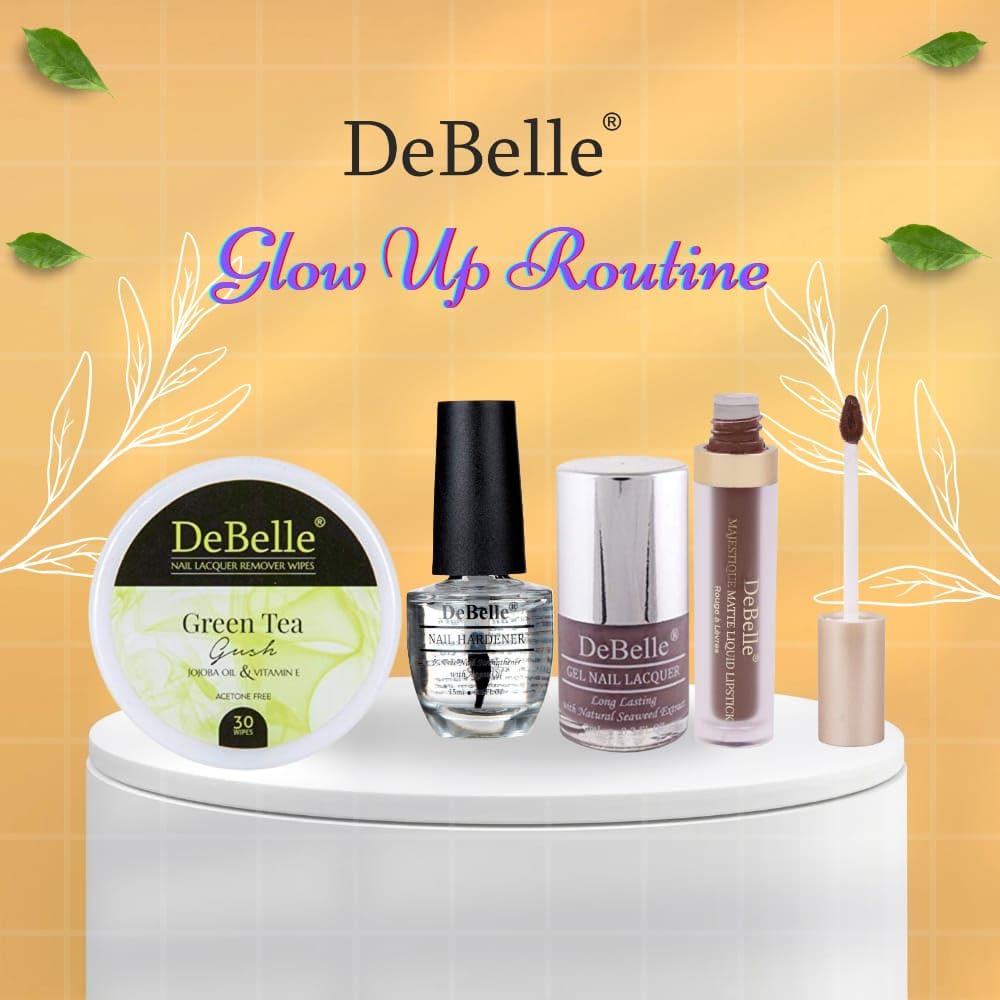 DeBelle Creme Finish Gel Nail Polish Majestique Mauve (Mauve), 8 Ml-Enriched With Natural Seaweed Extract, Cruelty Free, Toxic Free - Image 9 thumbnail