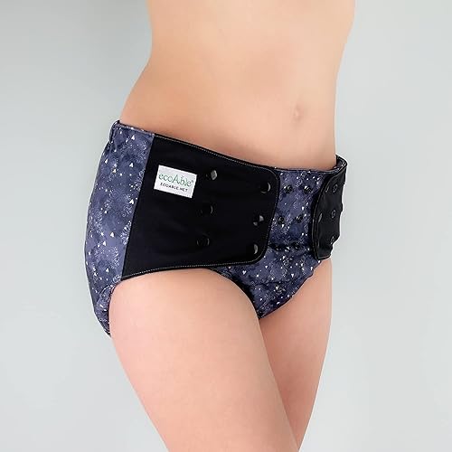 Miniatura 4 de Cubierta de pañal de tela para adultos 2.0 Bragas protectoras para incontinencia con inserto y plegado previo para adolescentes con necesidades