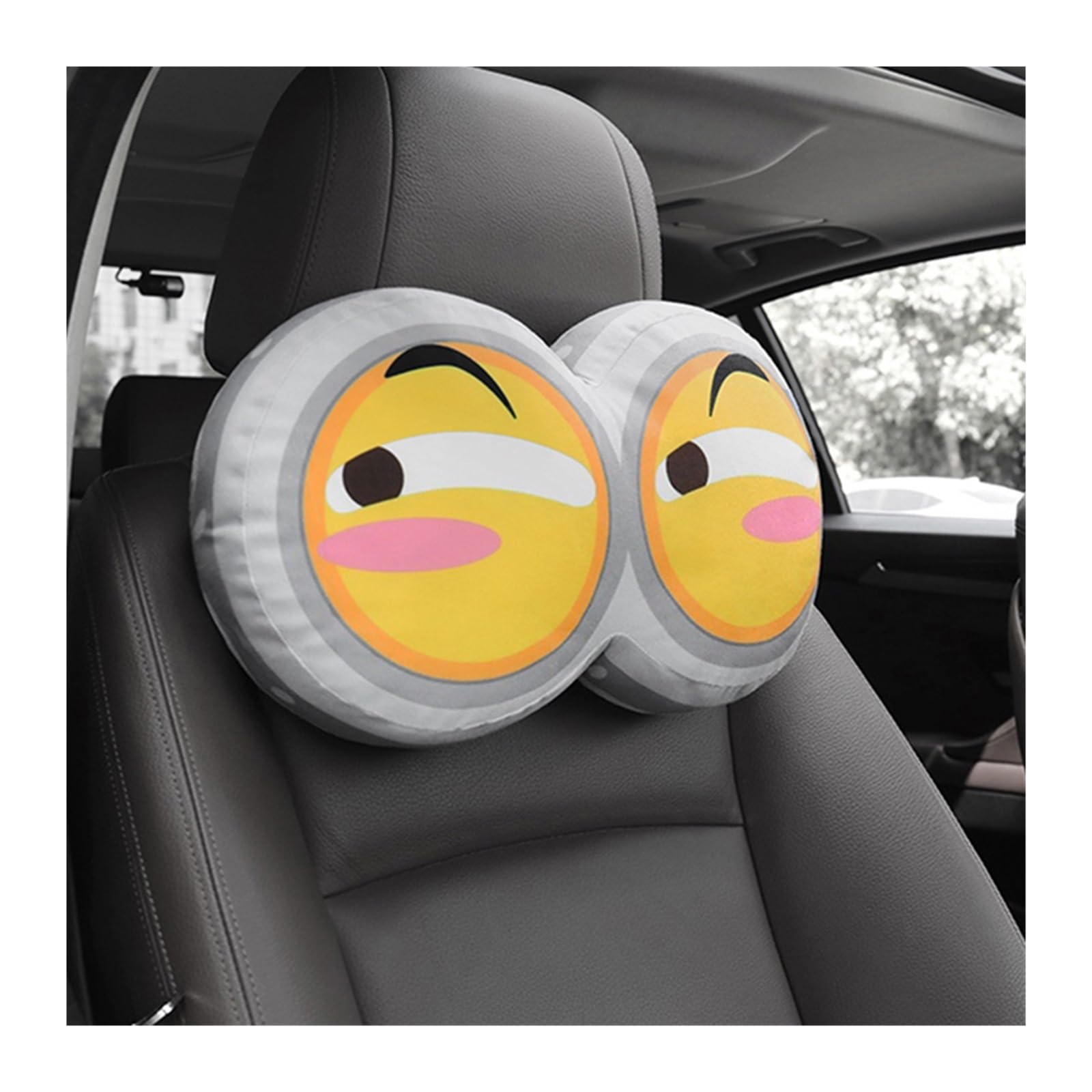 SSIMOO Carino Increative Auto Poggiatesta Memory Cotone Seggiolino Auto Collo Cuscino Divertente Auto Poggiatesta Cuscino Pad Morbido Poggiatesta da Viaggio 1 Pz Nuovo (Color : 8)