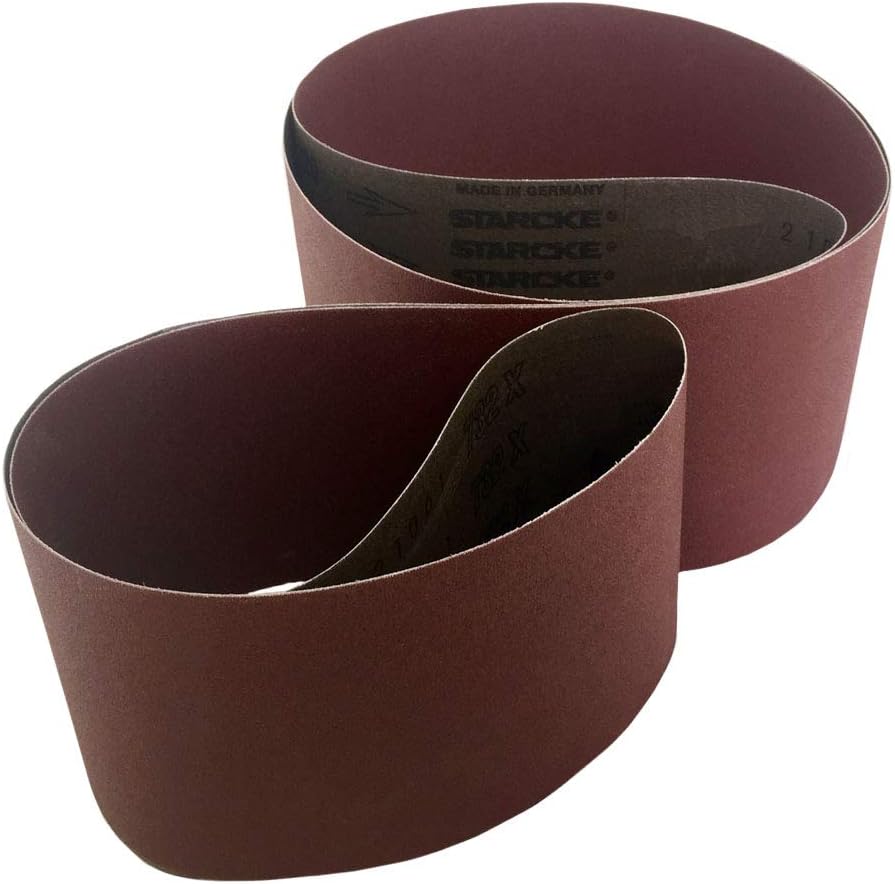 Starcke Sanding Belts 4 X 90 Cloth Aluminum Oxide Sander Belts (3 Pack, 36 Grit)