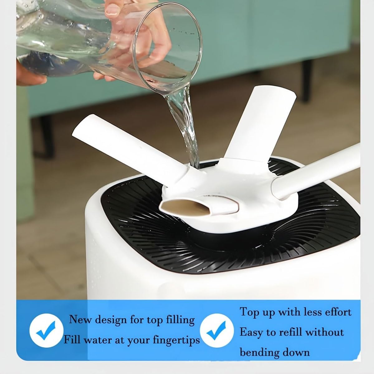 Humidificador comercial de 21 L con ajuste de humedad y temporizador, atomizador inteligente, cubre hasta 300 ㎡, ideal para invernaderos, supermercados y almacenes