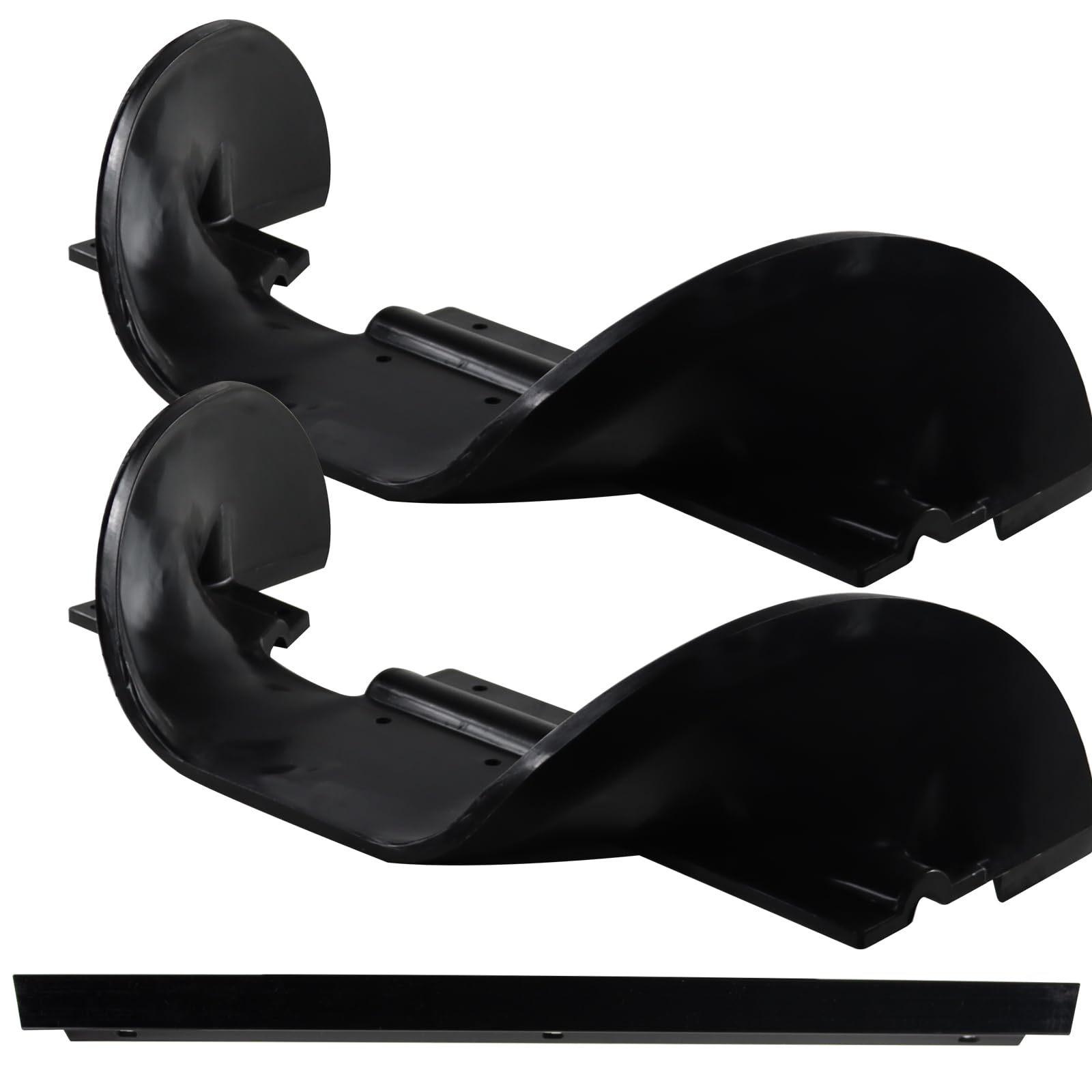 BOSFLAG 03807000 Paddles with 03809400 Scraper Replaces Ariens 03807000 for Ariens SS322, SS522, SS322E, SS522E, SS722, SS722C, 938001, 938002, 938003, 938117, 938300, 938301, 938400 22" Snowblowers