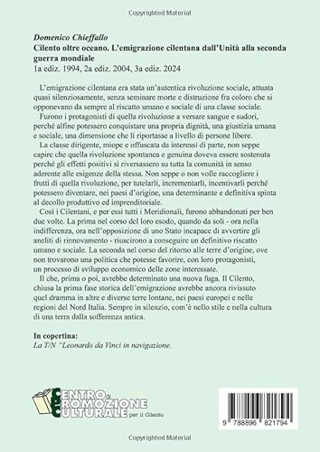 Cilento Oltre Oceano. L'emigrazione Cilentana Dall'unità Alla Seconda Guerra Mondiale: Terza Edizione, 2024 - 2