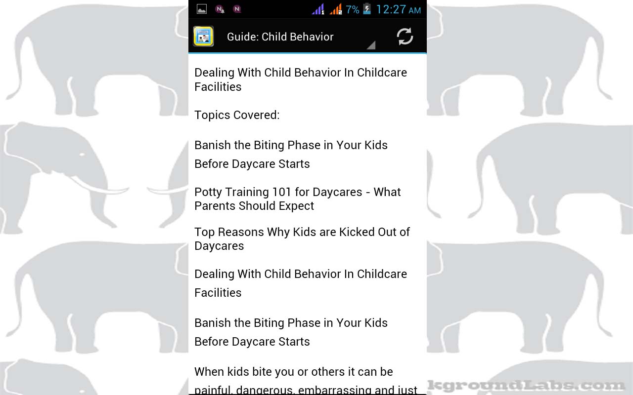 Child Behavior Checklist - App on Amazon Appstore