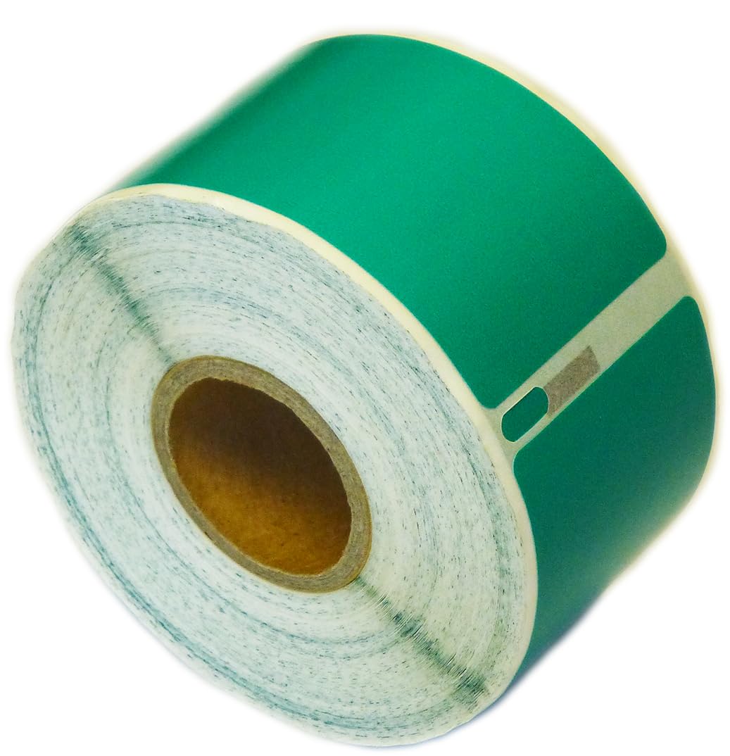 Dymo 99012 Compatible Roll Labels - Green