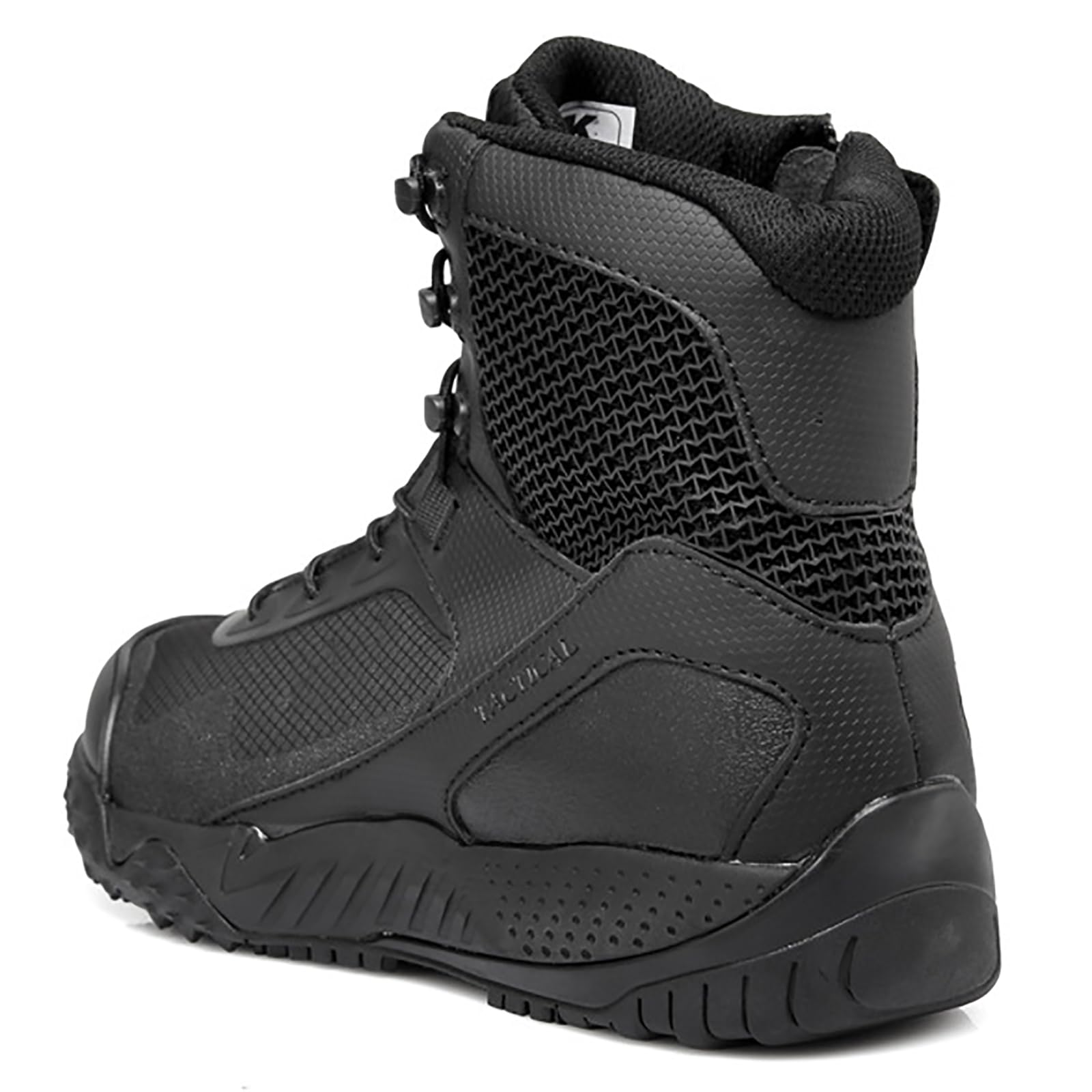 Taktyczne buty bojowe, Męskie sznurowane taktyczne buty pustynne piaskowo-czarne, rozmiar 37-45 EU(Black,39 EU)