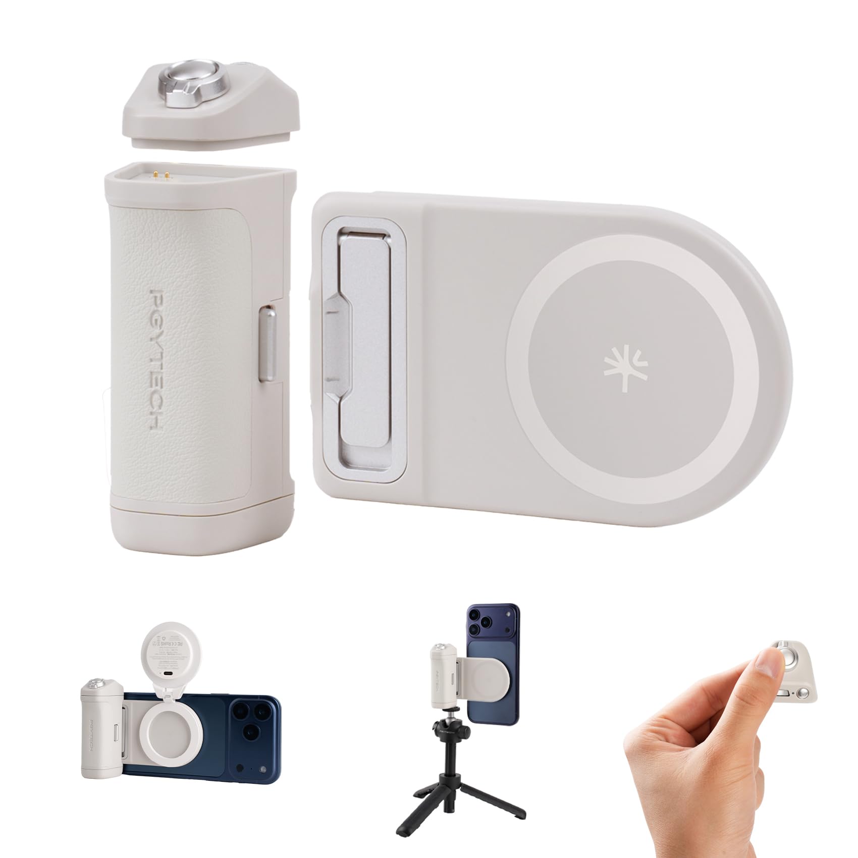 Amazon.com: PGYTECH MagCam Phone Camera Grip with App, Built in