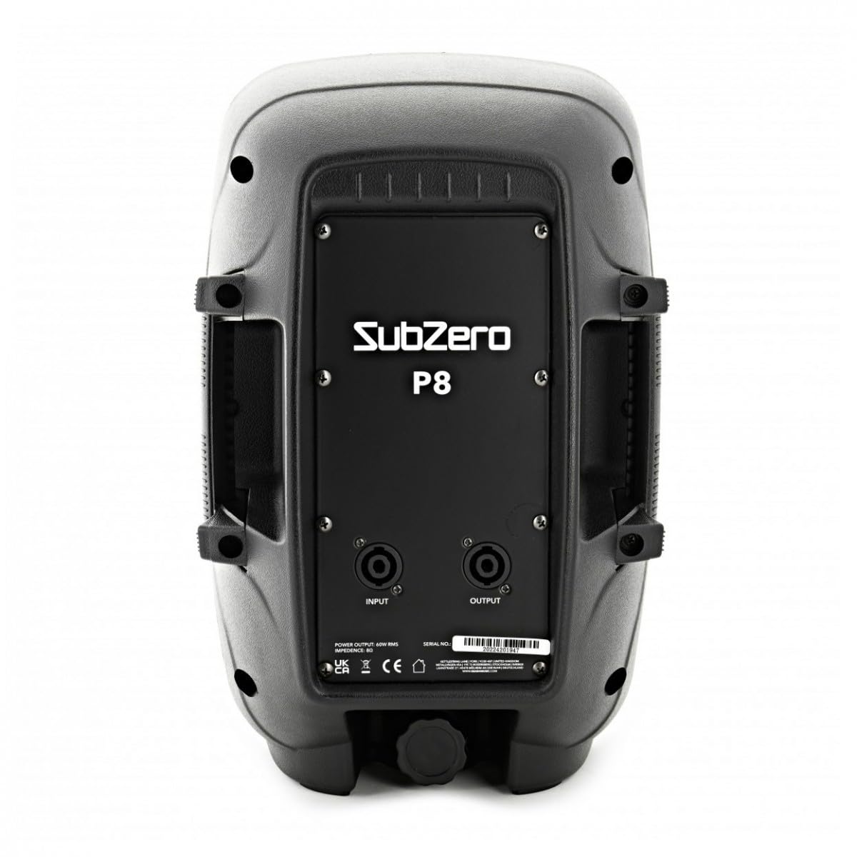 SUBZERO 8-Zoll-Passiv-PA-Lautsprecher 240W Leichtgewicht, schwarz