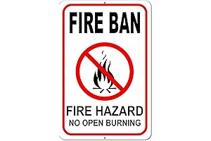 No Campfires Sign: Prevent Forest Fires and Ensure Safety