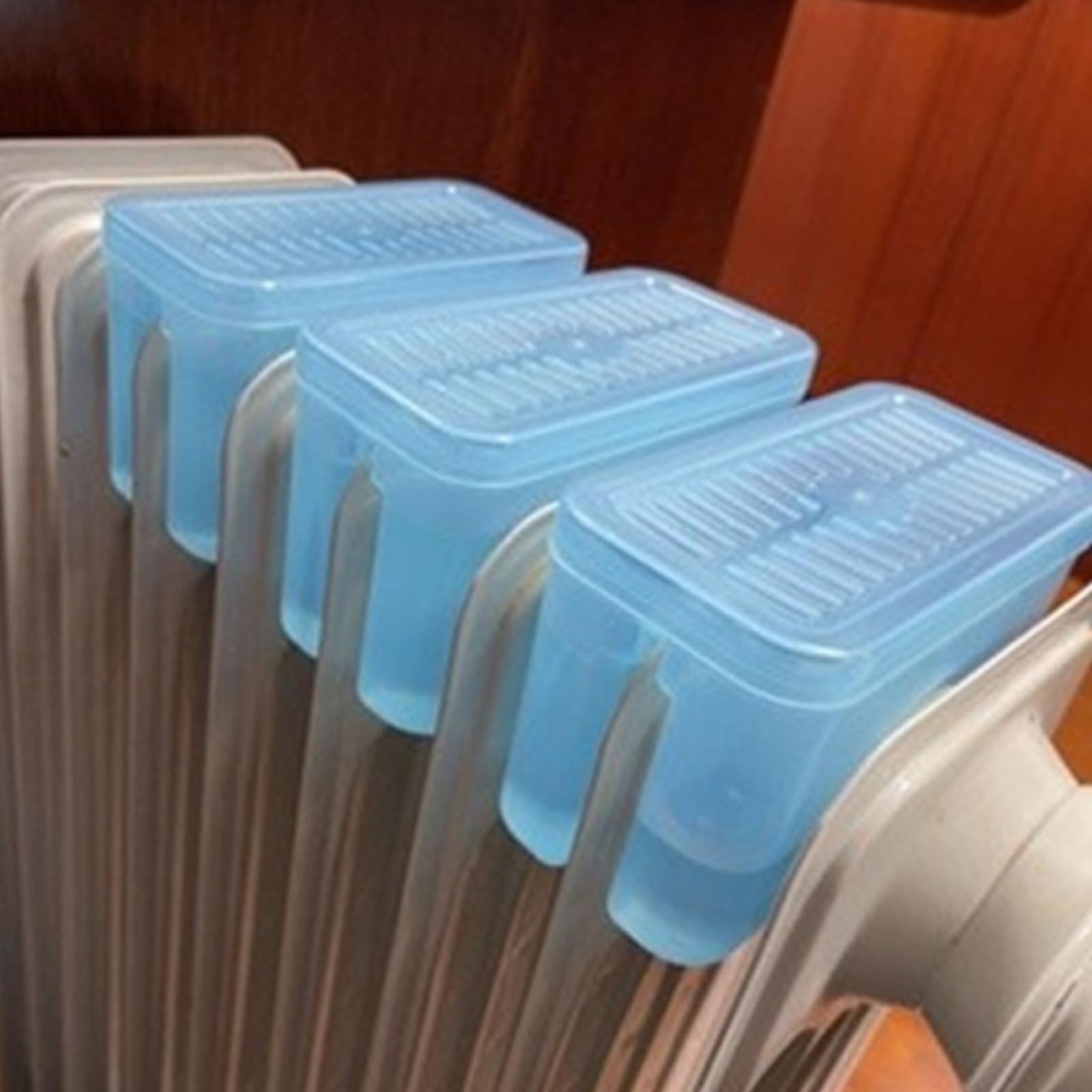 Umidificatore per Termosifoni da 1/2/3 Pezzi, Serbatoio Universale per Radiatore, Grandi Umidificatore Termosifone per Camera da Letto e Soggiorno(Blue - 3 PCS)