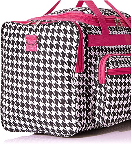 World Traveler Floral Prints 19-inch Duffel Bag, Sunflower2