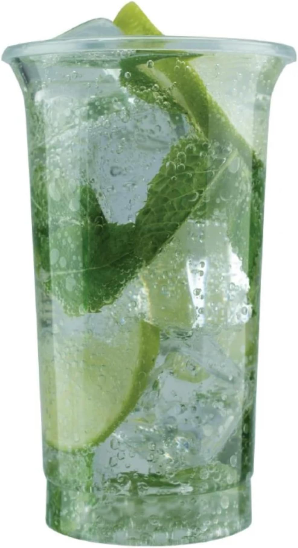 Regalzone -Resistant Plastic Highball Glass/Slim Jim/Tall Pimms Glass 340ml (12 oz) Clear - Pack of 50