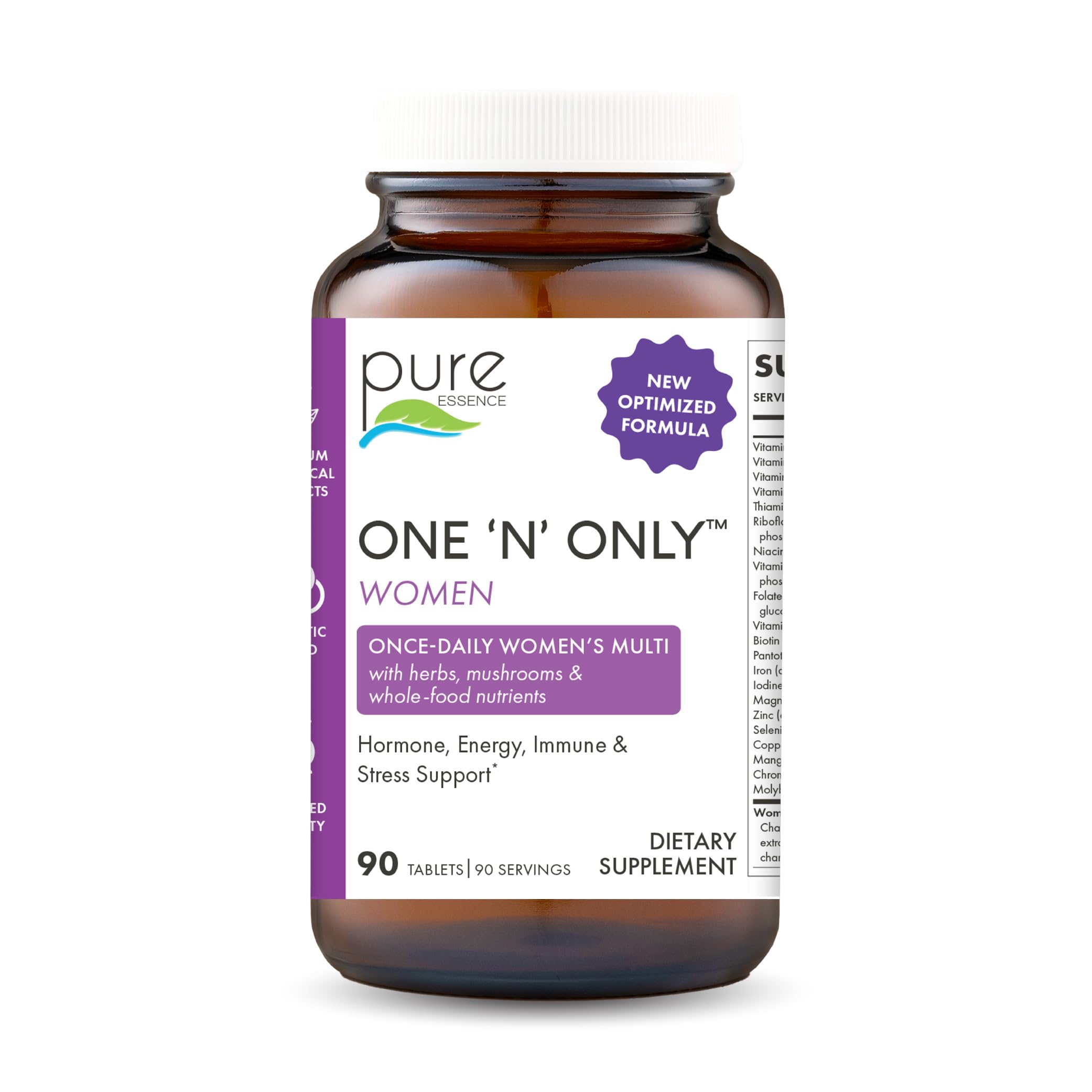 Amazon.com: PURE ESSENCE LABS One N Only Multivitamin for Women