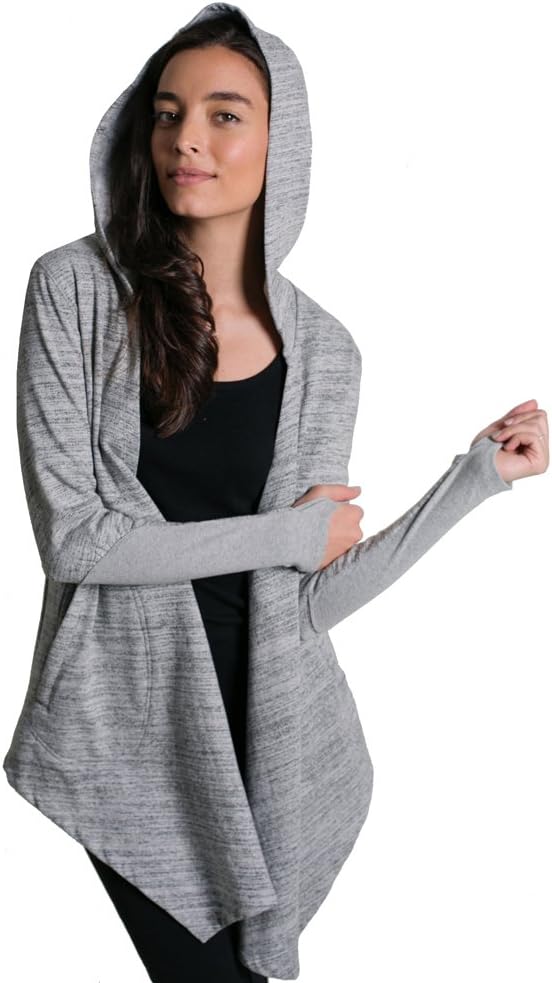 GIVE apparel meaning Women's Hooded Wrap Jacket