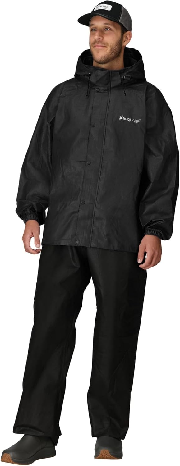 Men’s Classic 3-Layer Waterproof Rain Suit by Frogg Toggs Men’s Classic 3-Layer Waterproof Rain Suit by Frogg Toggs