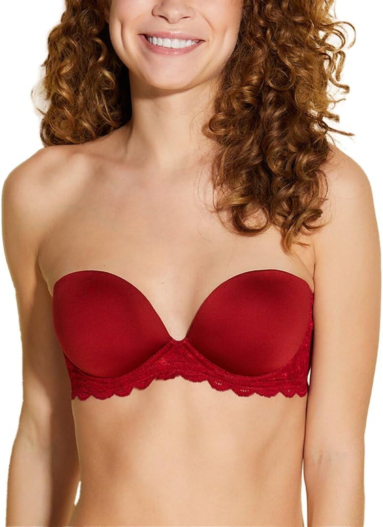 Cosabella Womens Never Say Never Strapless Plungie Bra