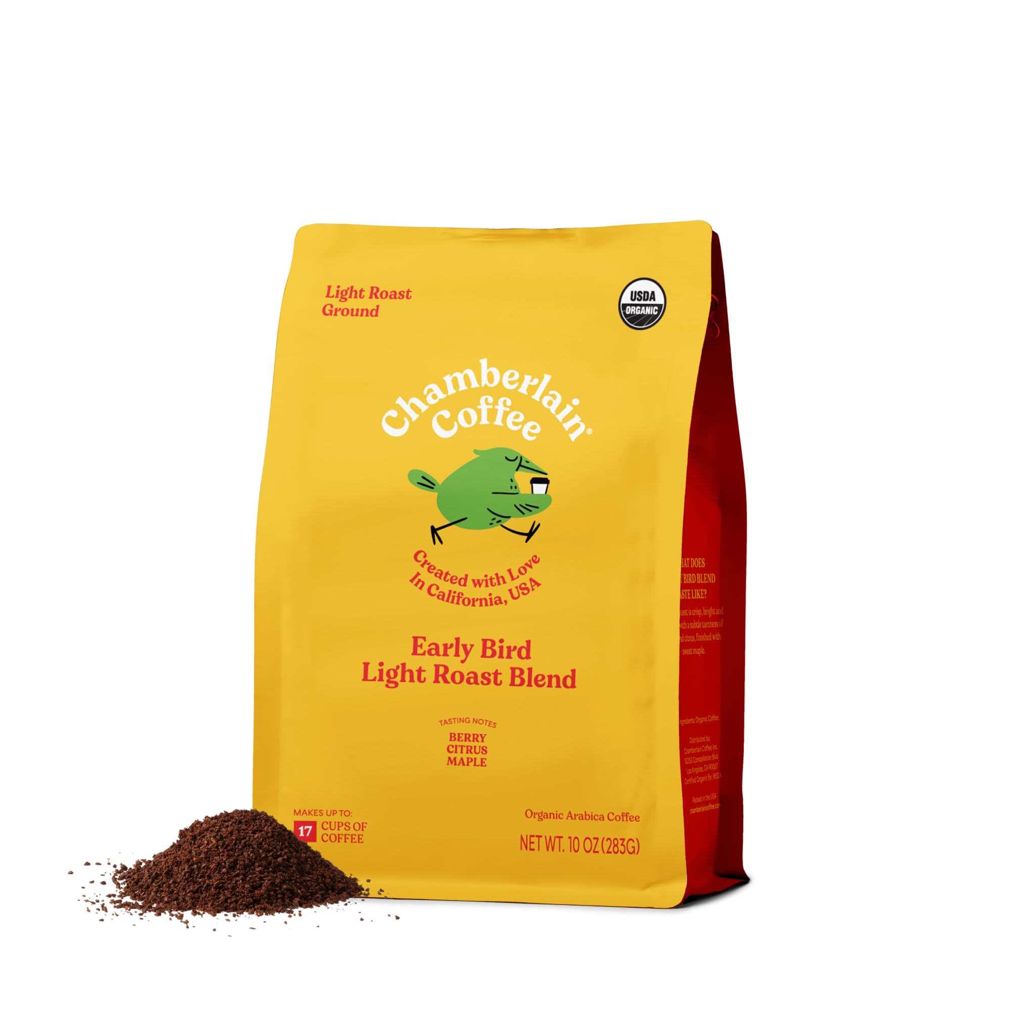 Ground Coffee Beans - Specialty Ground Coffee Freshly Roasted In California - 12 oz