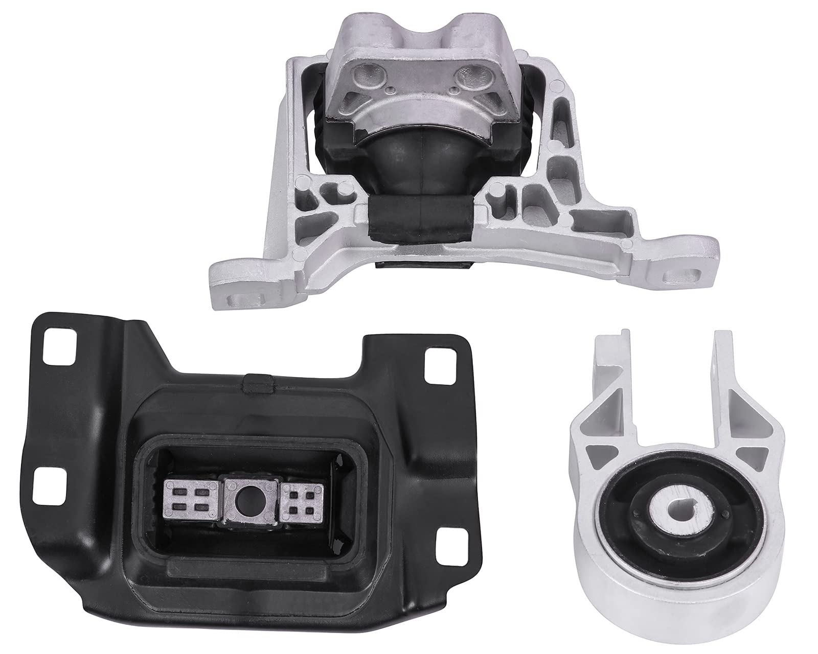 POPSTORE AV6Z-6038-A Engine Motor & Transmission Mount Kit 3pcs Set Compatible with Ford Focus 2.0L SE, S