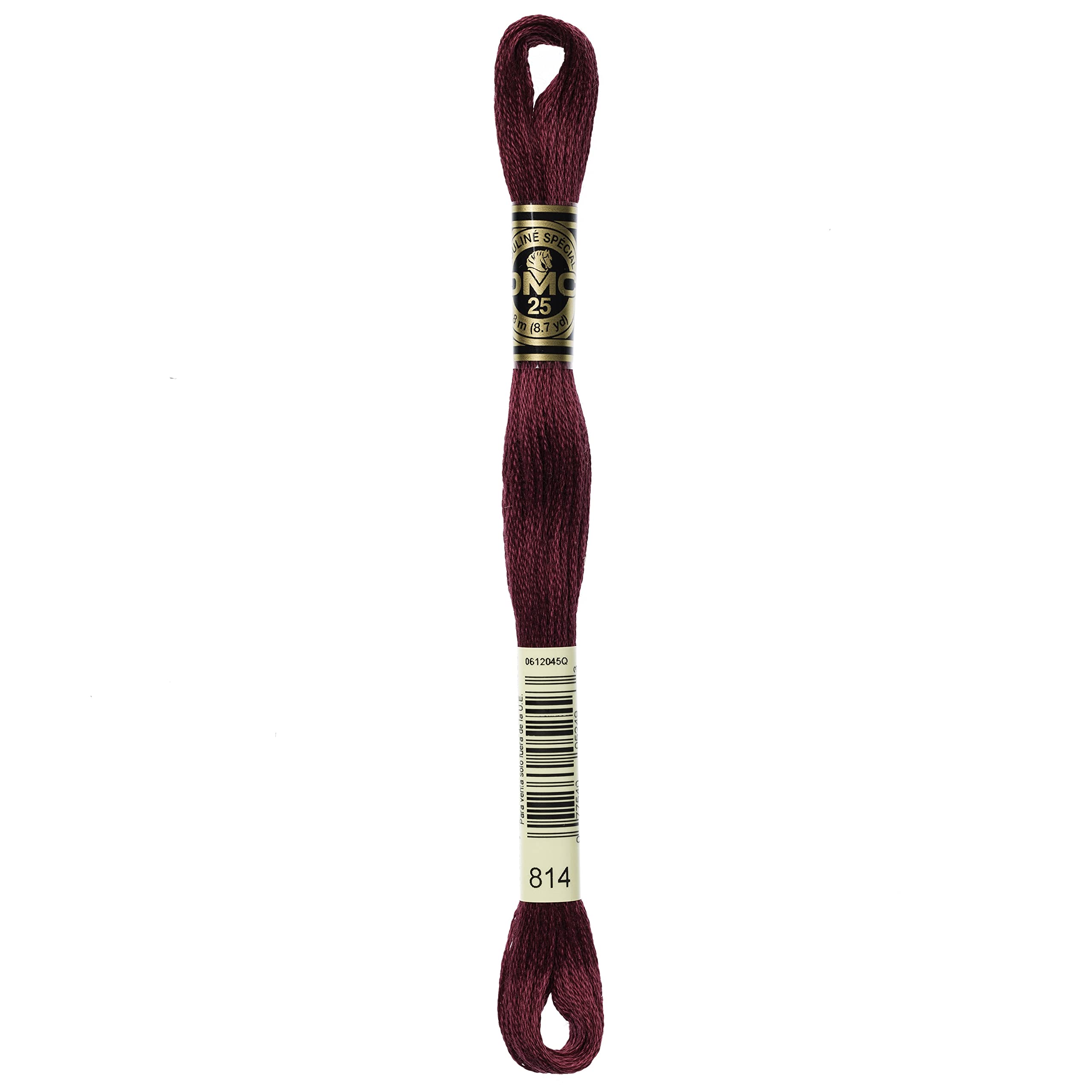 DMC 6-Strand Embroidery Cotton Floss, Dark Garnet
