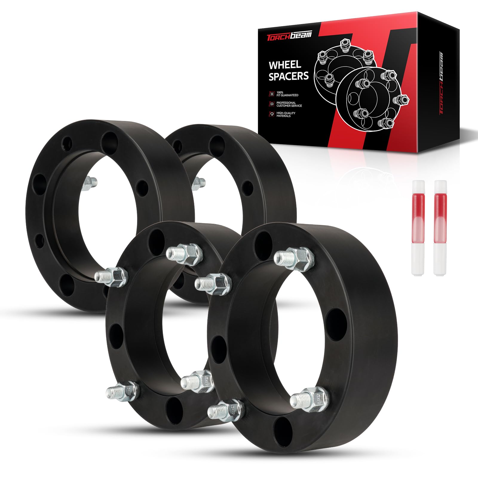 Photo 1 of Torchbeam 4x156mm Wheel Spacers - 2 inch, Black