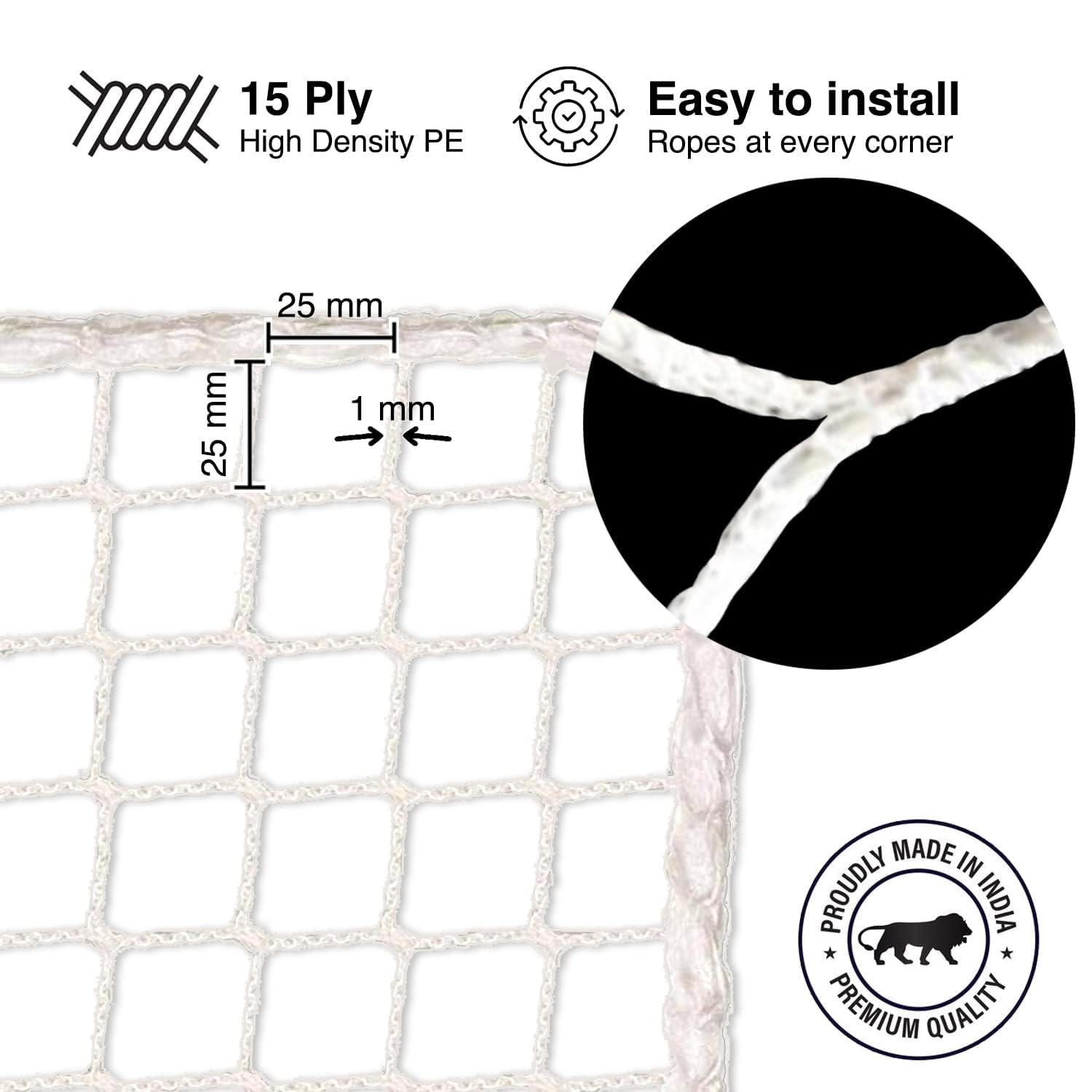 BENAVJI Bird Net - Protect Your Balcony! -8
