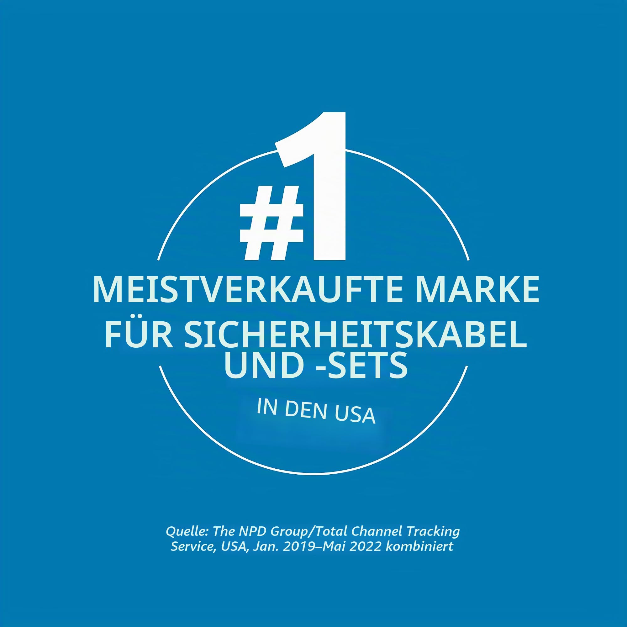 Kensington Universal 3-in-1 Laptopschloss mit Schlüssel, Anti-Diebstahl-Sicherheitsschloss, 1,8 m Karbonstahlkabel