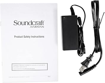 Podcasting Podcast Recording Bundle w/Soundcraft Mixer+Headphones+Pro Mic+Tripod