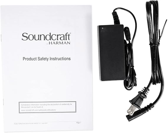 Podcasting Podcast Recording Bundle w/Soundcraft Mixer+Headphones+Pro Mic+Tripod