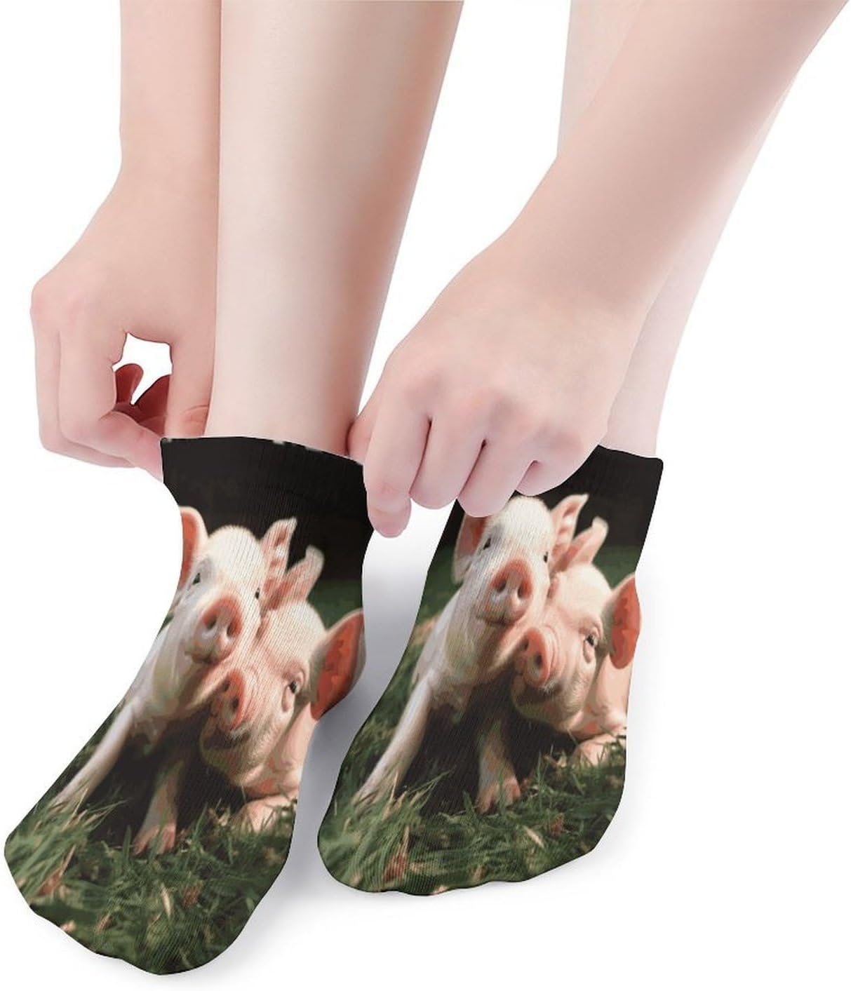 Smiling Ankle Socks for Men Women 5 Pairs | Comfortable Casual Low Cut Socks, Lightweight No Show Breathable Athletic Socks, Soft Mini Crew Socks for All Seasons