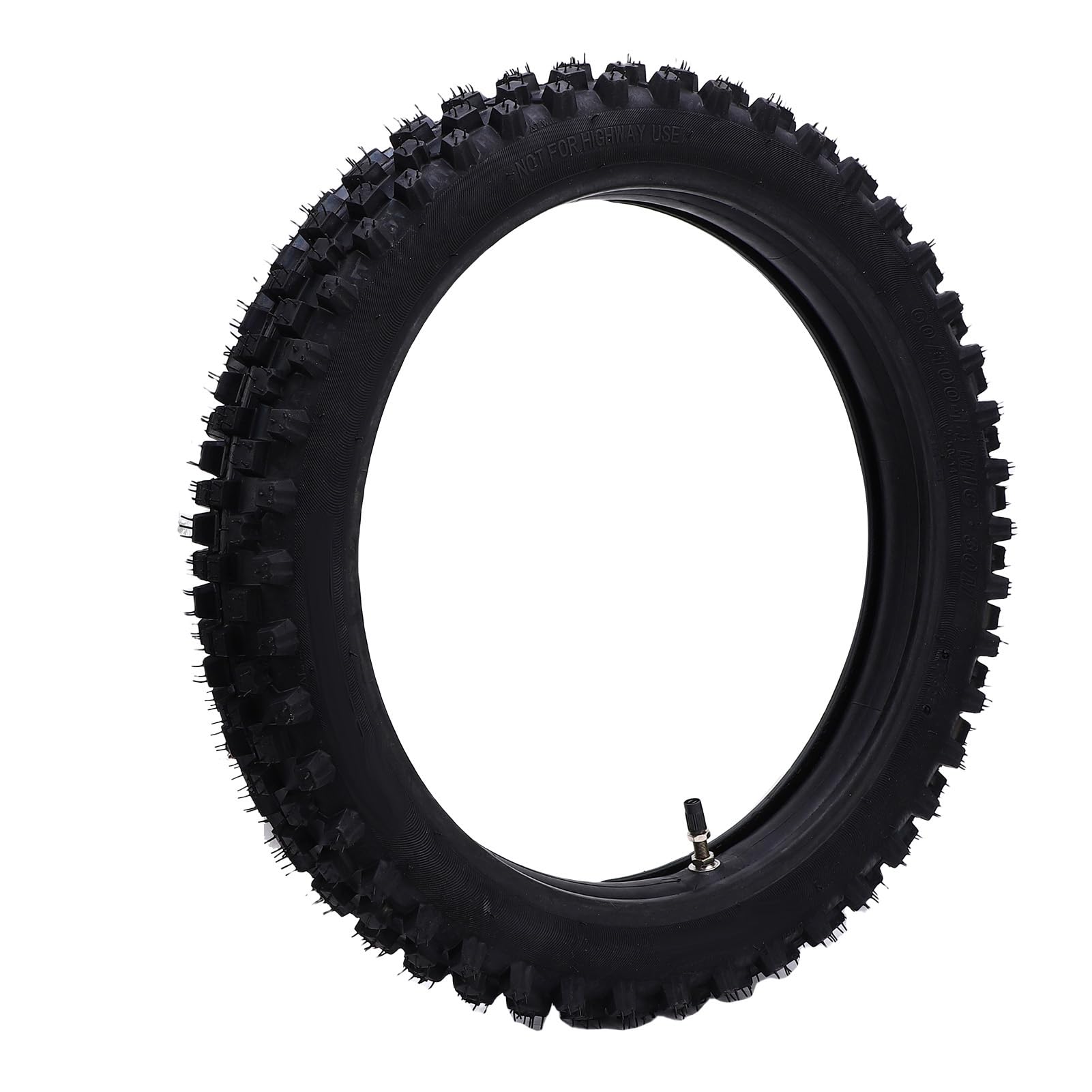 Keenso Pneumatici Moto Pneumatico Anteriore Camera d'Aria di Ricambio in Gomma 14 Pollici 2.50 14 Set di Ruote Anteriori con Valvola Diritta TR87 per Pit Dirt Bike CRF70 CRF110 XR70 KLX110