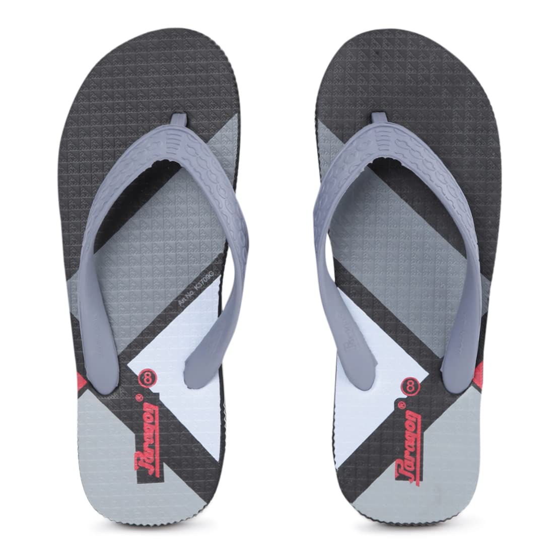 PARAGONHWK3709G Lightweight Flip Flops for Men | Comfortable Hawai Slippers with Durable & Cushioned Footbed & Sturdy Build for Outdoor Use