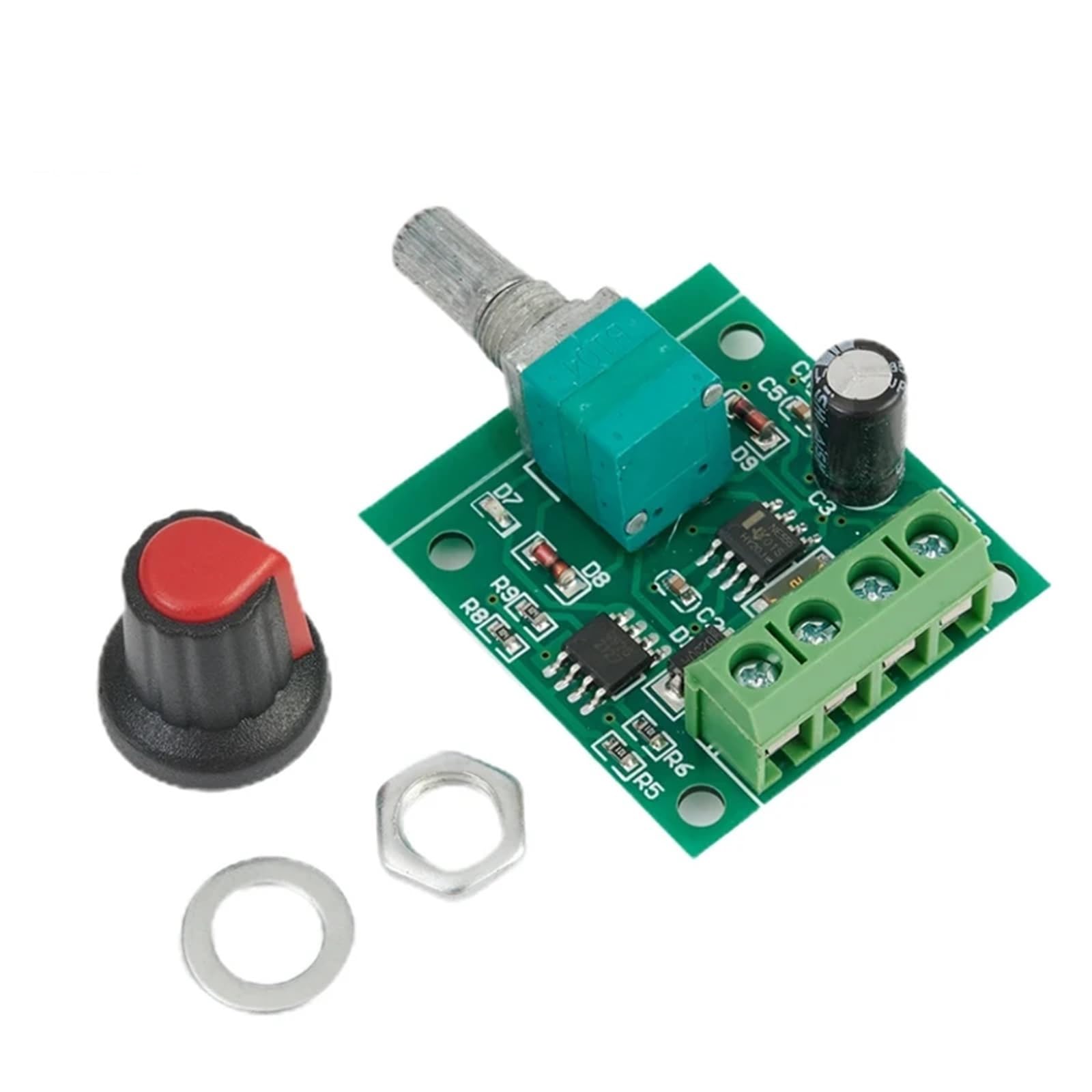 Sterownik silnika krokowego, 10 szt. DC 1,8 V 3 V 5 V 6 V 12 V 2 A regulator prędkości silnika PWM, przełącznik niskiego napięcia, regulowany moduł napędowy do routera CNC