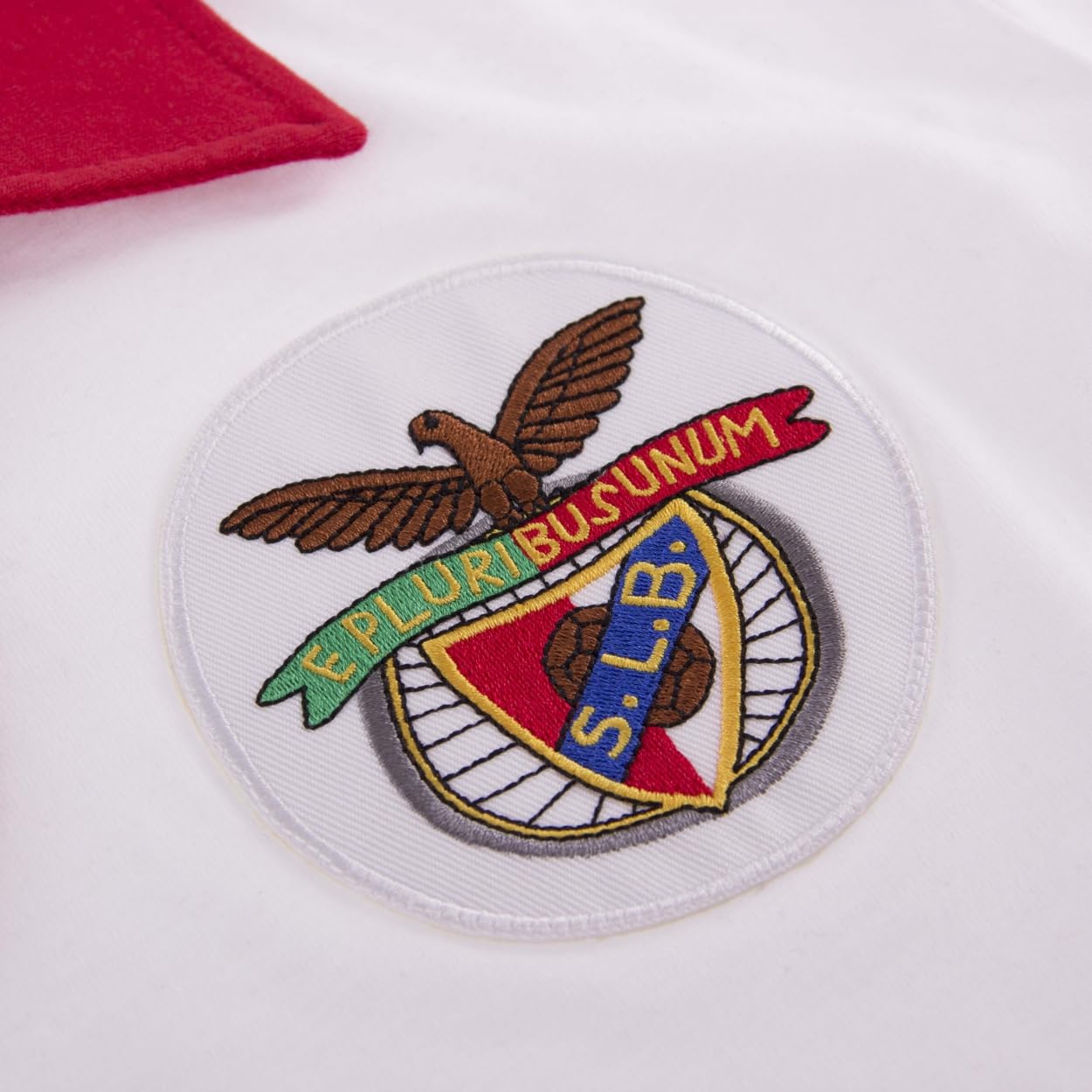 COPA - Retro Auswärtstrikot Herren - SL Benfica 1968 - Weiß - 100% Baumwolle