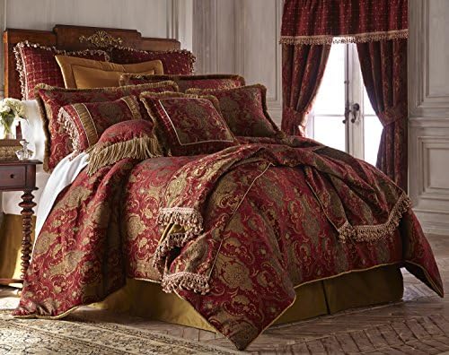Sherry Kline China Art Red 6-Piece California King Comforter Set (CHI-R-NEW2021-K)