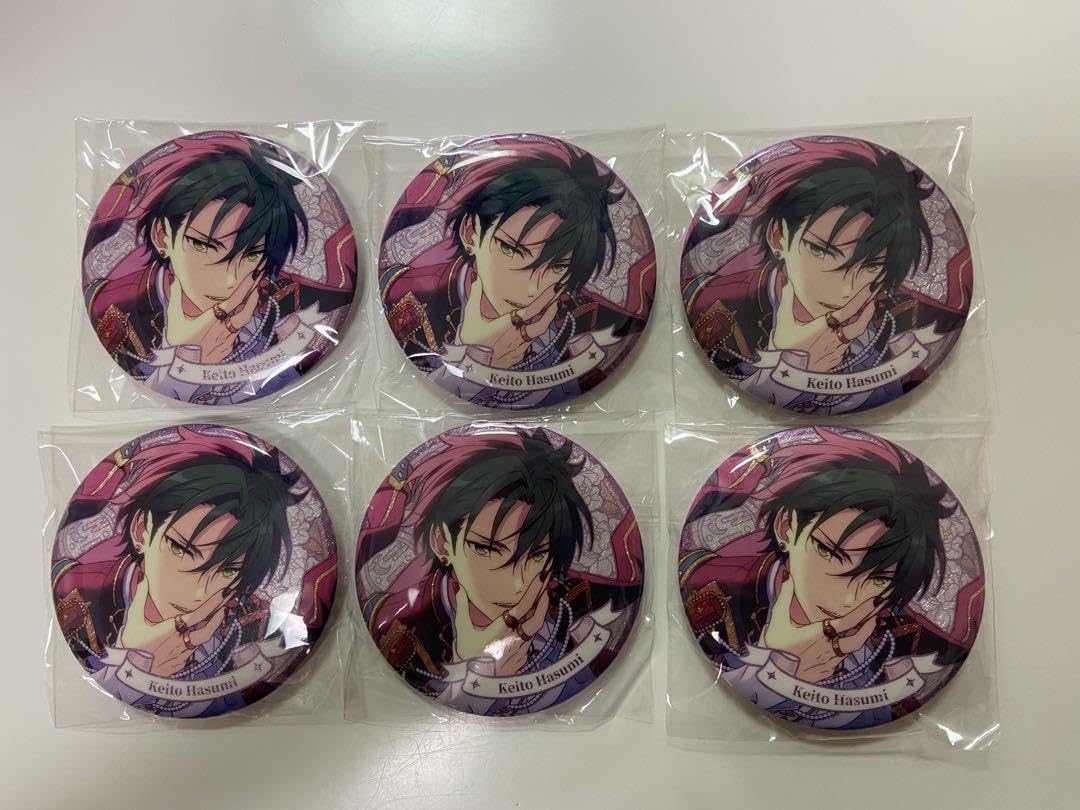 蓮巳敬人　花の契約　缶バッジ あんスタ 蓮巳敬人 花の契約缶バッジ