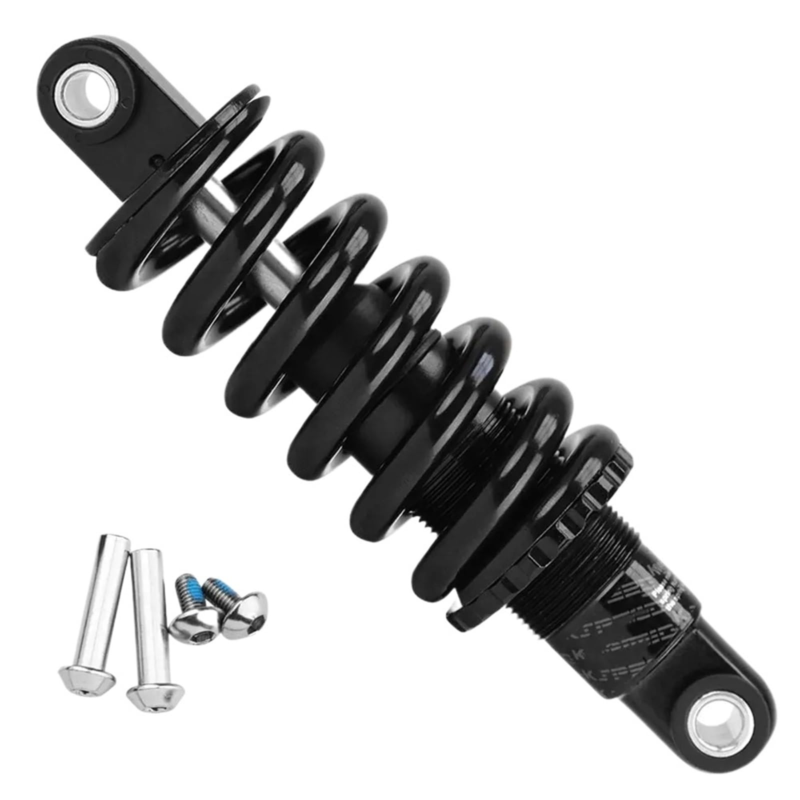 amortiguadores delanteros Suspensión Resorte Helicoidal Bicicleta 150Mm 165Mm 190Mm Montaña Bicicleta Eléctrica Silla Ruedas Amortiguador Trasero MTB(150mm 2000lbs)