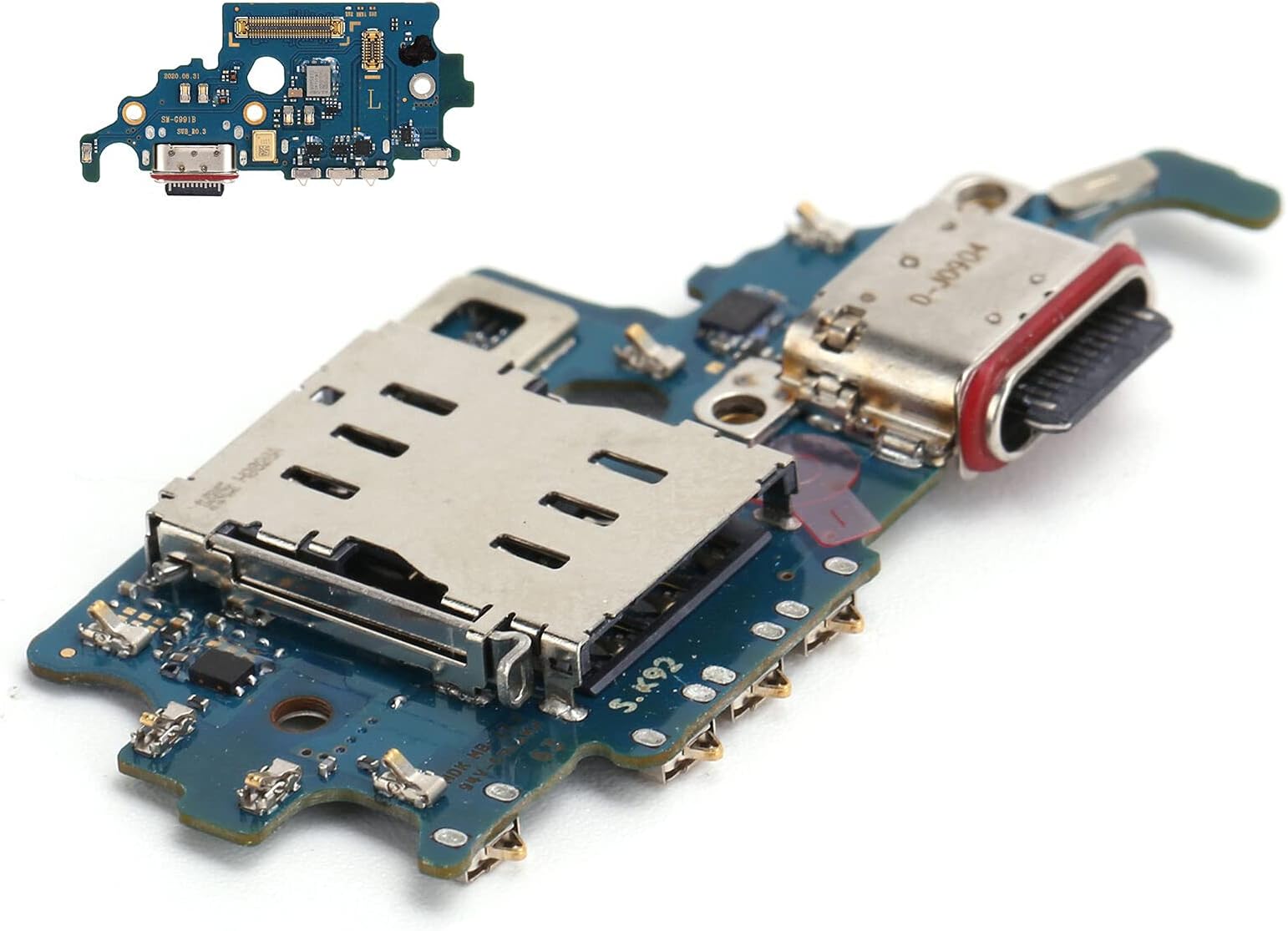 for Samsung Galaxy S21+ S21 Plus 5G SM-G996U G996B G996F Dock Charger Port Connector Charging Flex Replacement