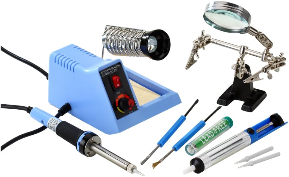 Soldering Iron Station Kit - Temperature Adjustable - 48W