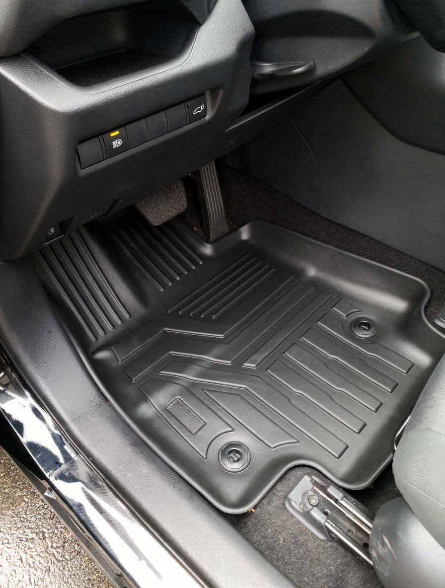 Toyota RAV4 RAV 4 Híbrido HEV de 2019 a 2025 - Alfombrillas 3D termoformadas para Todo Tipo de Clima, Antideslizantes, Impermeables • TPE Premium