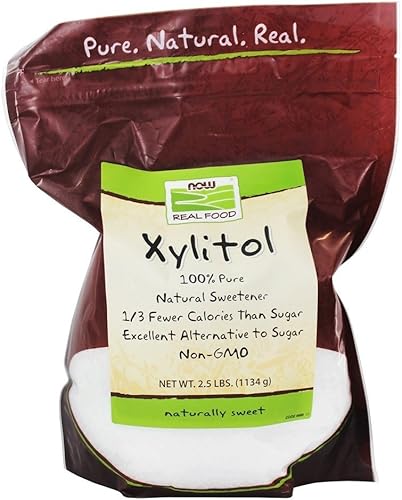 Now Foods Xylitol, 3bolsas (2,5Lb por bolsa)