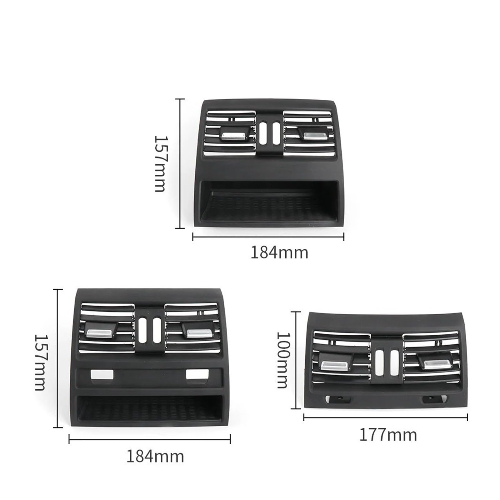 Do BMW F10 F11 5 do serii 2010-2017 tylna klimatyzacja AC osłona kratki wentylacyjnej 64229172167 kratka wentylacyjna AC (środkowa) (model B)
