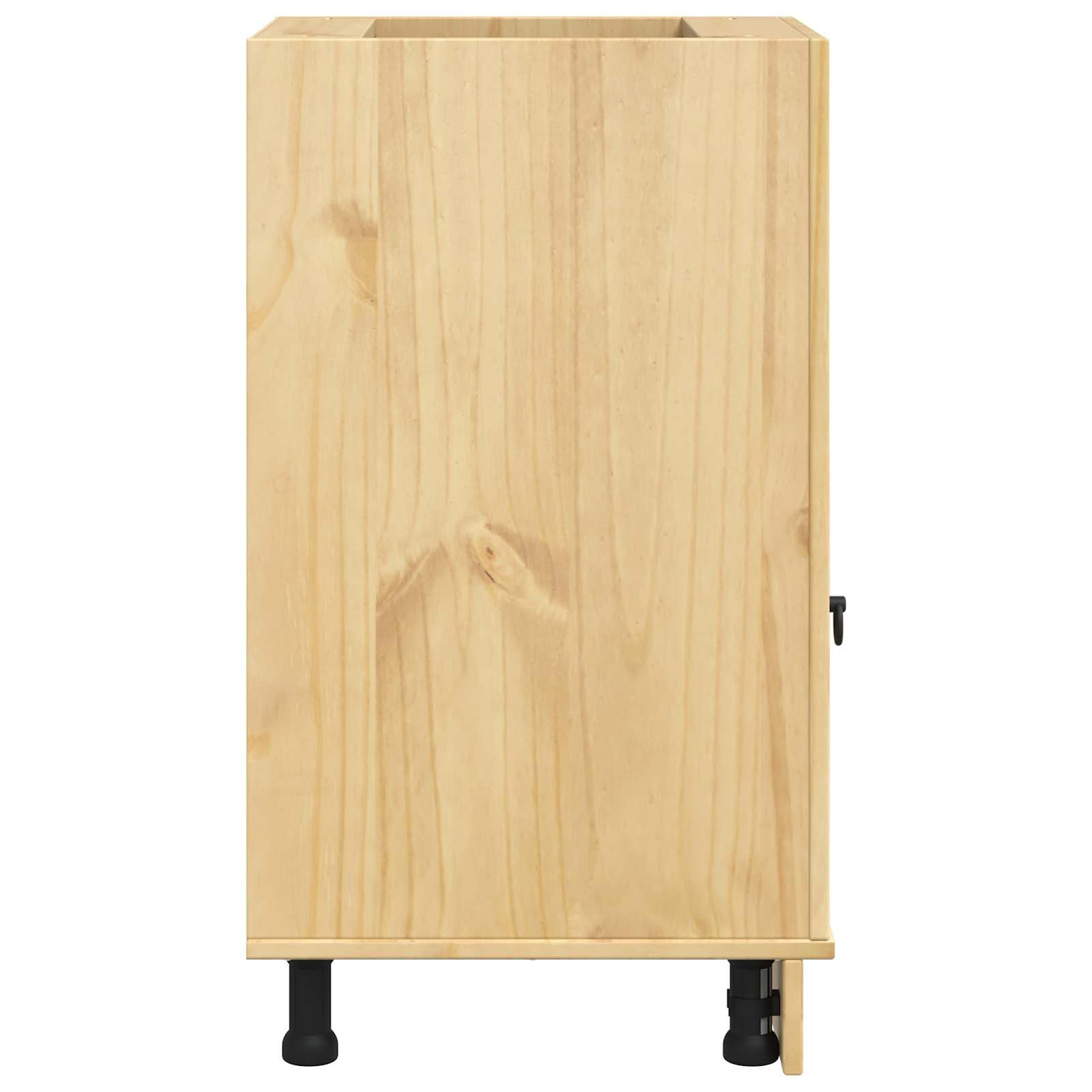Homgoday Eleganter Kiefernschrank mit rechteckiger Form und viel Stauraum für Wohnzimmer und Esszimmer Model42007561