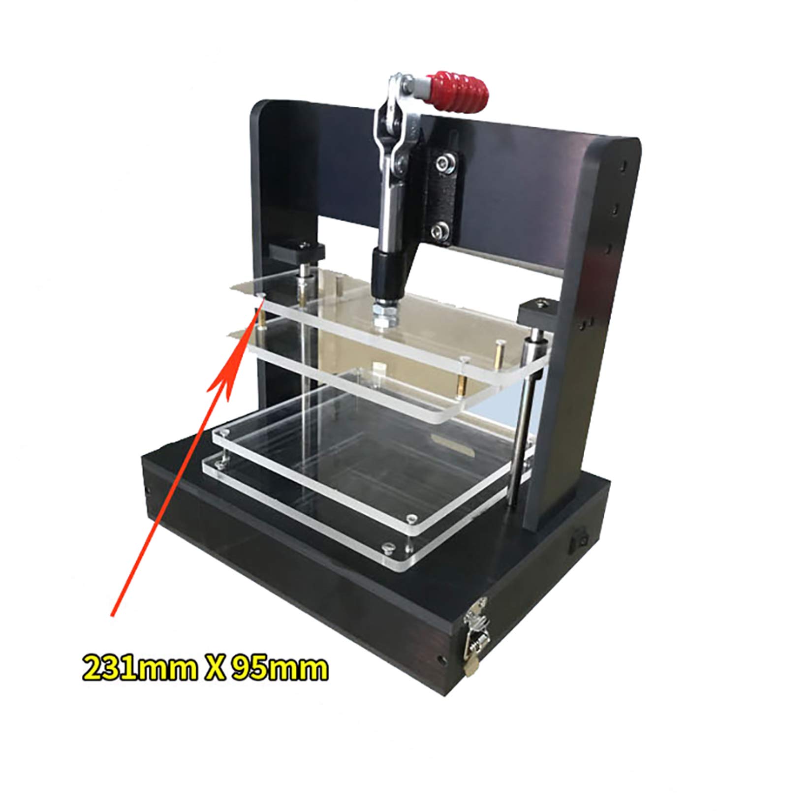 Toplionace PCBA Test Rack PCB Universal Embryo Frame Rack Placa de Circuito Accesorio de Prueba Jig (con 4 Tableros Acrílicos)
