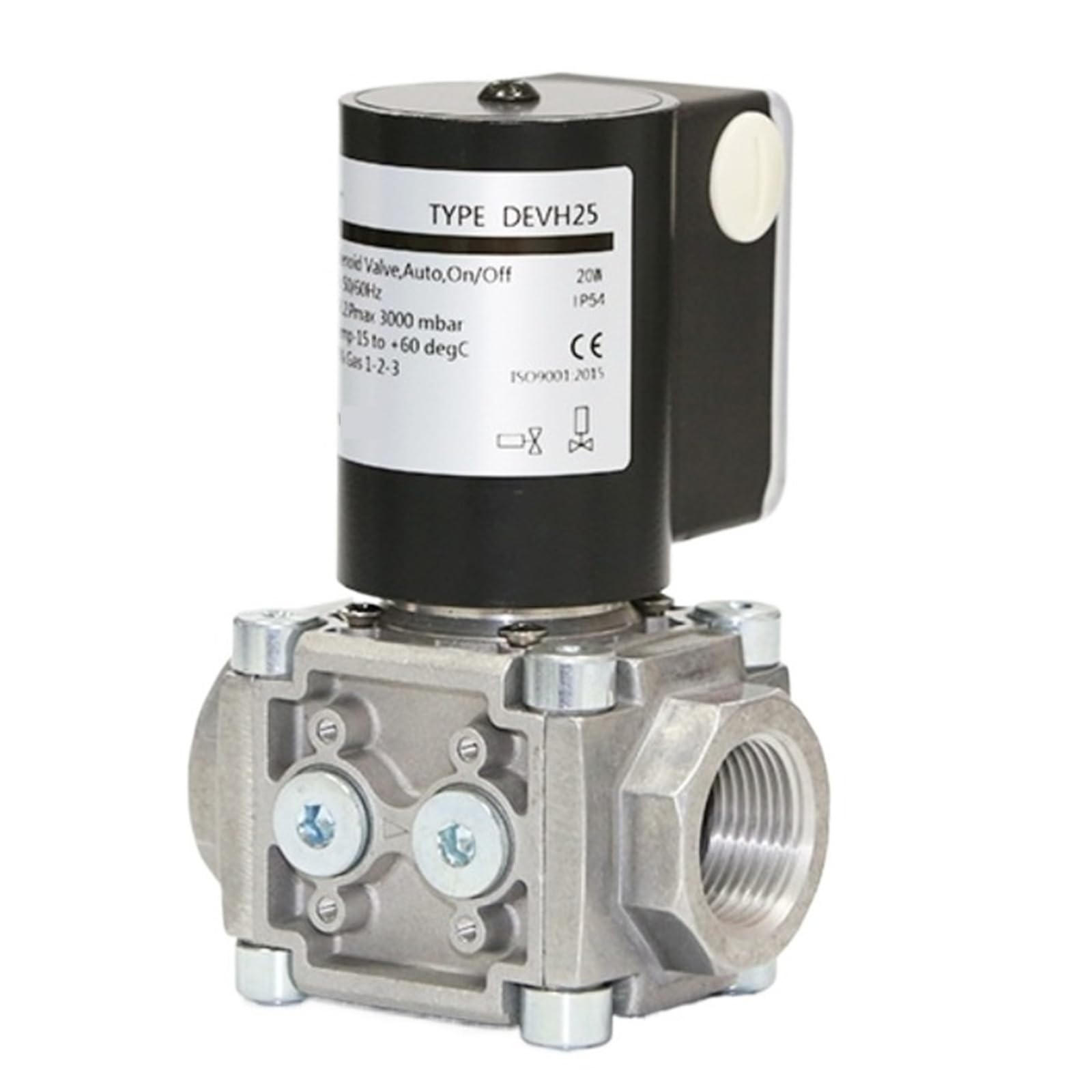 Iddcmwnb 2In Lpg Natural Gas Steam Boiler Cut-Off Valve Automatic Universal Solenoid Safety(,Alloy)