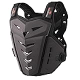 Motorcycle Body Armor Vest Dirt Bike Gear, Chest Protector Motocross Gear Motorcycle Chest Back Protector for Men Mountain Bike Protective Gear MTB Racing Off-Road