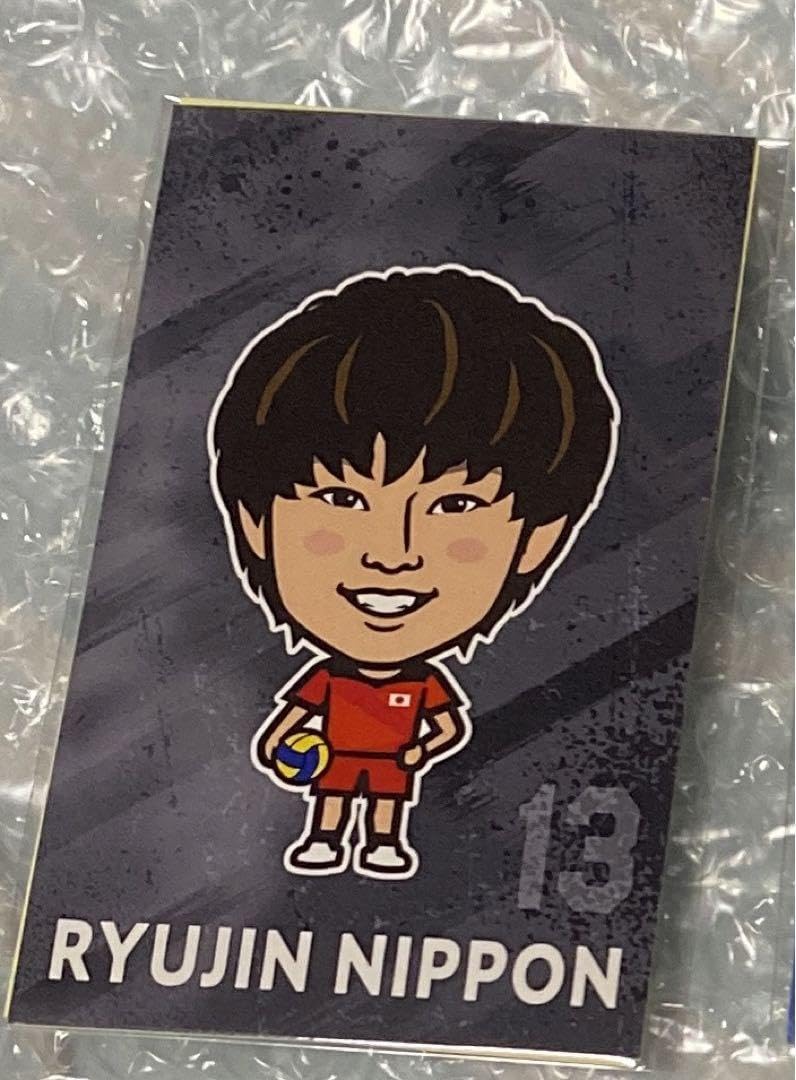 【未開封】小川智大　バレーボール　モバガチャ　アクリルスタンド　ステッカー バレーボール男子日本代表 ガチャ アクリルスタンド ステッカー