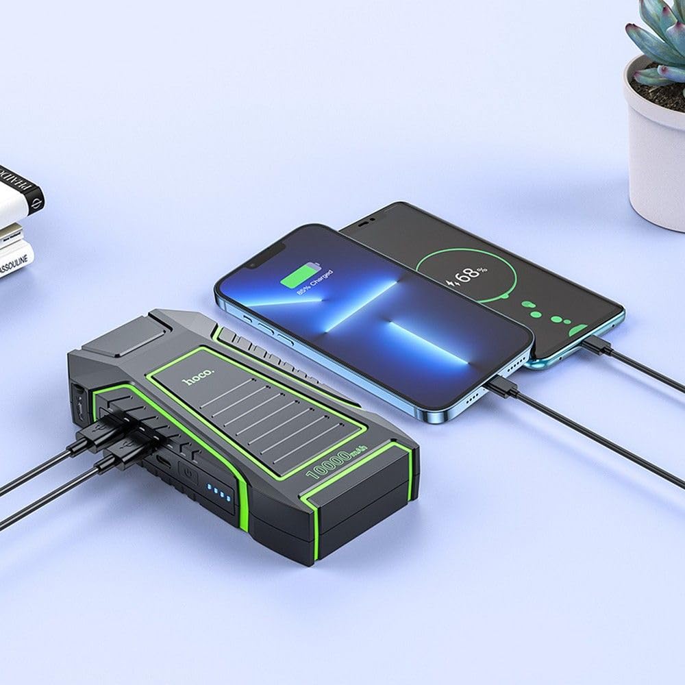Powerbank Hoco 10000 mAh 3A z funkcją rozruchu samochodu QS1 czarny