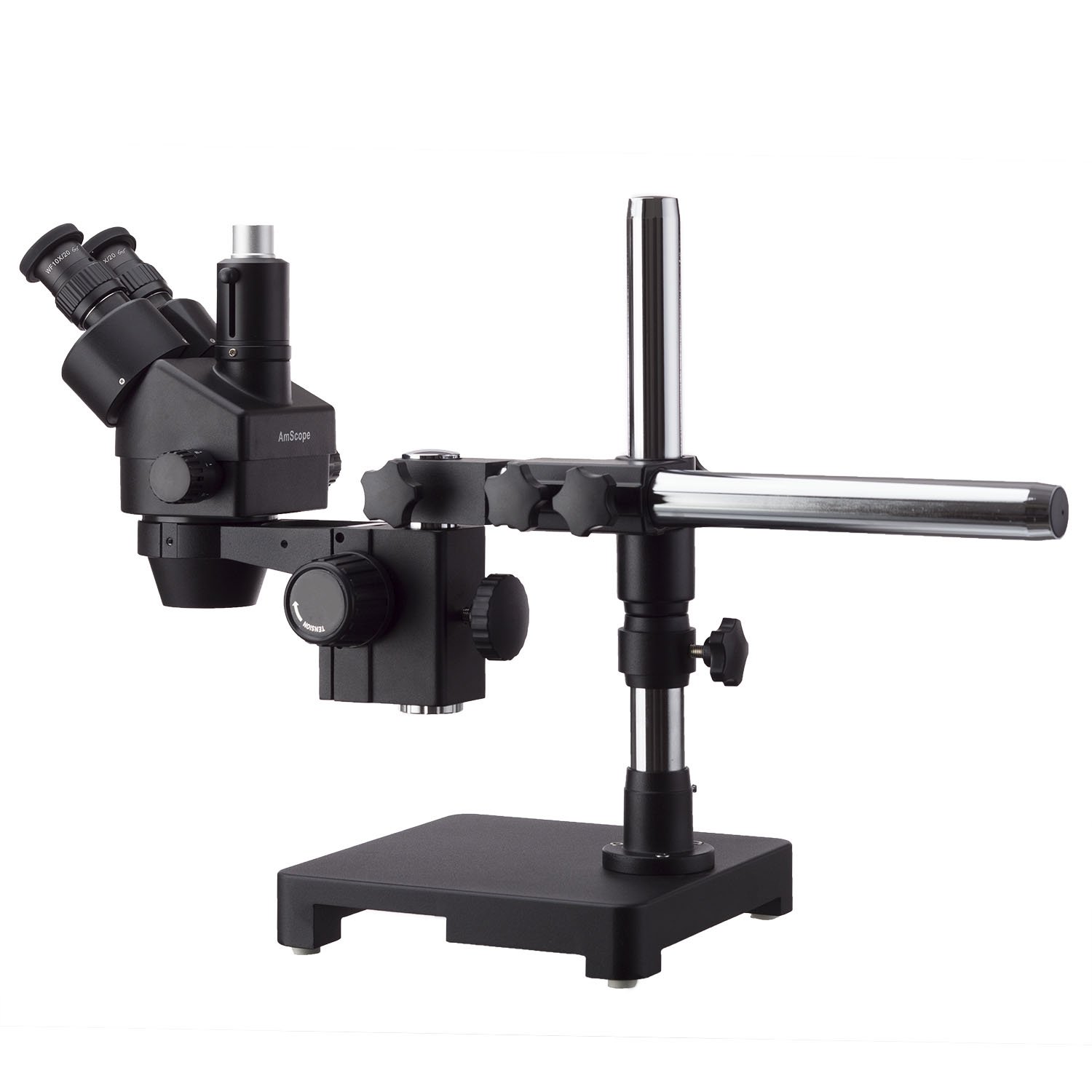 Amazon.com : AmScope 3.5X-180X Black Trinocular Stereo Zoom